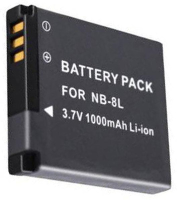 Amabu NB-8L (800MaH) camera battery pack compatible for Canon Camera  Camera Battery Charger(Black)