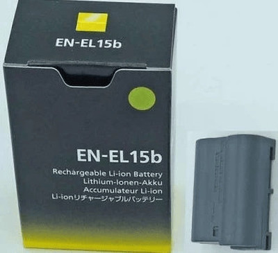 DIGICLIMBER EN-EL15b Camera Rechargeable Li-ion Battery for Niko-n Long-lasting  Camera Battery Charger(Grey)