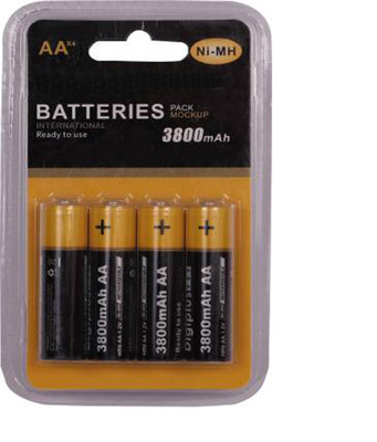 Amabu Camera flashlight Tiger Head rechargeable cell battery (3800 mAh)  Camera Battery Charger(Black)
