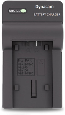 DIGICLAMBO VBK-380 Battery Charger HC-V110 - V800, HC-VX1EG, HC-VX870-VX989,  Camera Battery Charger(Black)
