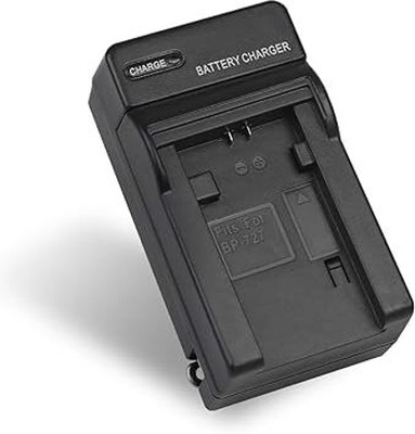 Power Smart Battery Charger for Canon BP-727 BP727 BP-718 BP718 and Canon HF R500 HF R800  Camera Battery Charger(Black)