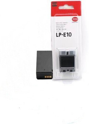 Camstuffs LP-E10 (860MAH) Lithium-ion camera battery  Camera Battery Charger(Black)