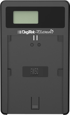 DIGITEK Platinum Charger DPUC 012S (LCD MU) FW50 for FW50 Battery  Camera Battery Charger(Black)