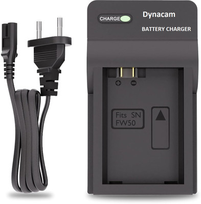 DIGICLIMBER NP-FW50 Charger Comaptiable with A7/A7II/A7R A5100 NEX6 A6000  Camera Battery Charger(Black)