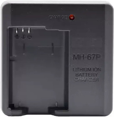 DIGICLIMBER MH-67P Camera battery charger for EN-EL-23 battery Compatible with Nikon camera battery charger Camera Battery Charger (Black)  Camera Battery Charger(Black)