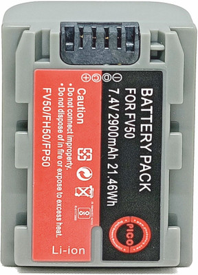 Pico PICO_BATTERY FV50 (GREY)  Camera Battery Charger(Black)