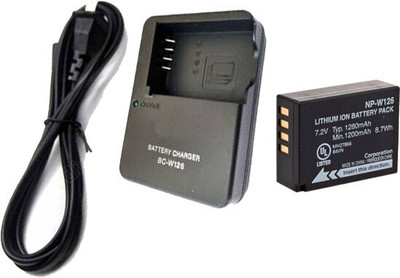 Picmaa NP-W126 Rechargeable battery with camera charger compatible for Fujifilm camera  Camera Battery Charger(Black)
