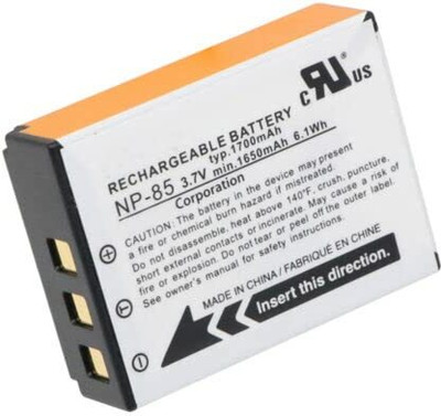 Onkliq NP-85 Rechargeable Lithium-ion Battery Capacity of 1700mah  Camera Battery Charger(Multicolor)