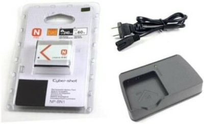 Amabu NP-BN1 Camera Battery Charger compatible for so-ny camera  Camera Battery Charger(Black)