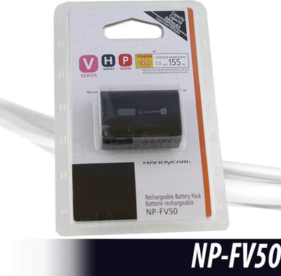 DIGICLIMBER FV50 Litium-ion rechargeable camera battery pack for sony Camera Battery  Camera Battery Charger(Black)