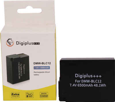 DIGICLIMBER BLC 12 Camera Battery (6500mAh) Voltage 7.4V For Panasoni-c Equal the original  Camera Battery Charger(Black)