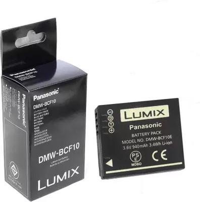 Picmaa DMW-BCF10 rechargeable camera battery for lumix panasonic Camera Battery  Camera Battery Charger(Black)