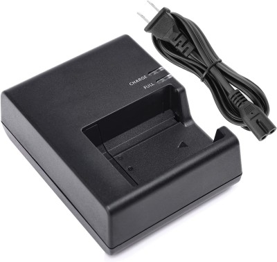 Schsteindar LP-E10 Charger for EOS 1100D 1200D 1300D, Rebel T3 T5 T6, Kiss X50 X70 X80 SLR  Camera Battery Charger(Black)