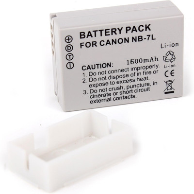 DIGICLIMBER NB-7L camera rechargeable battery Compatible with EOS canon Camera  Camera Battery Charger(Grey)