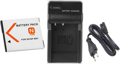 Schsteindar Combo NP-BN1 Rechargable Battery + Charger Pack compatible for sony Camera Battery Charger(Black) Schsteindar Combo NP-BN1 Rechargable Battery + Charger Pack compatible for sony Camera Battery Charger(Black)