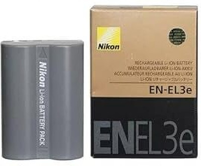 Picmaa Nikon EN-EL-3E camera Rechargeable Lithium Battery  Camera Battery Charger(Grey)
