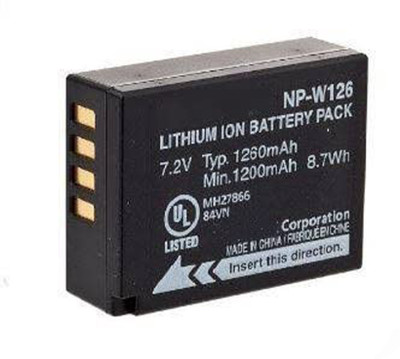 Picmaa NP-W126 Rechargeable camera battery pack compatible for Fujifilm camera charger  Camera Battery Charger(Black)
