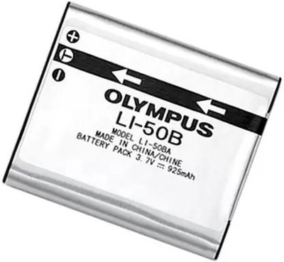 DIGICLIMBER LI-50B Rechargeable Lithium-Ion Camera battery for olympus  Camera Battery Charger(Silver)