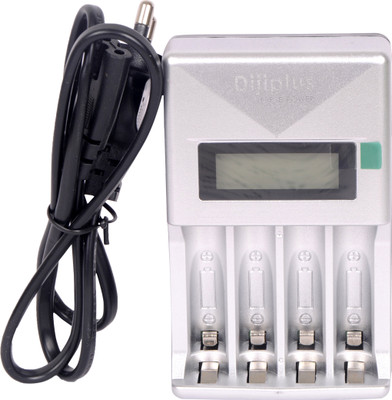 Picmaa Cell charger with LCD display Ultra Fast for AA and AAA Ni-mh Rechargeable cell  Camera Battery Charger(White)