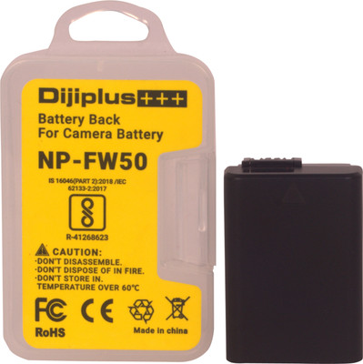 Picmaa NP-Fw50 rechargeable camera battery for ALPHA 5,6 and 7 series  Camera Battery Charger(Black)