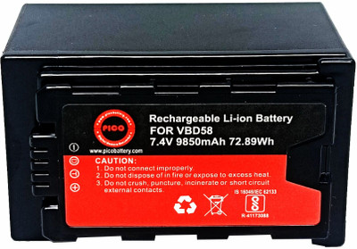 Pico PICO_BATTERY VBD58  Camera Battery Charger(Black)
