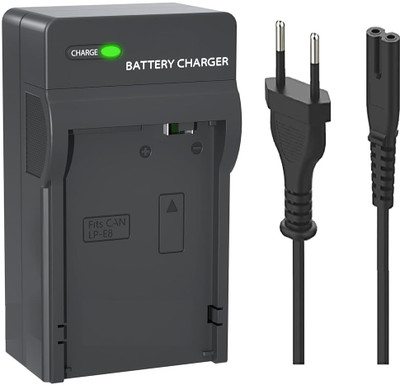 DIGICLAMBO LP-E8 Battery Charger EOS Rebel T2i -T5i, 550D 700D T2i T5i SLR X4,X5.  Camera Battery Charger(Black)