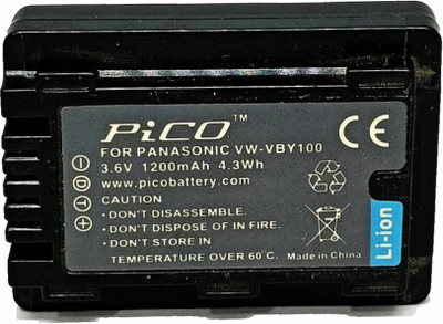 Pico PICO_BATTERY VW-VBY100  Camera Battery Charger(Black)