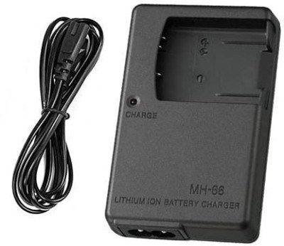 Digicom MH-66 Quick Charger Compatible with Nikon EN-EL19  Camera Battery Charger(Black)