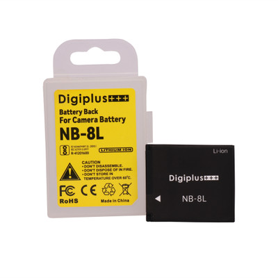 Camstuffs NB-8L recharegable Camera battery compatible with can. cameras  Camera Battery Charger(Black)