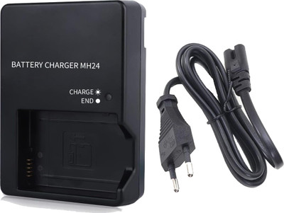 Picmaa MH-24 Quick Camera Battery Charger for EN-EL14A Compatible for Nikon battery  Camera Battery Charger(Black)