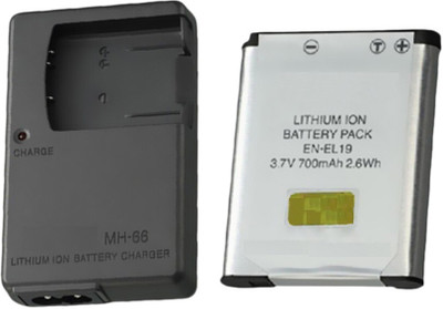 Picmaa EN-EL19  Camera Battery Charger(Black&Silver)