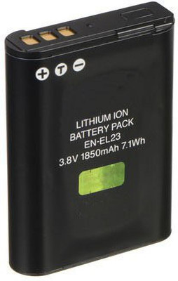 Lamkoti EN-EL23 Rechargeable Lithium-Ion Battery compatible with nikon camera charger  Camera Battery Charger(Black)