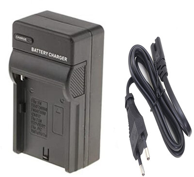 Picmaa F980 camera charger for video camera battery  Camera Battery Charger(Black)