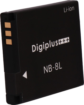 DIGICLIMBER NB-8L Camera Battery (1650mAh) Charge voltage 4.2V  Camera Battery Charger(Black)