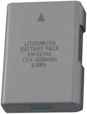 DIGICLAMBO LRSA EN-EL14A With NikonD3500,D5600,D3300,D5100,D5500,D3100,D3200,D5200  Camera Battery Charger(Grey)