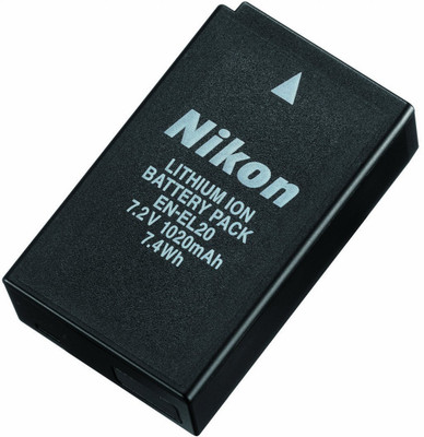 IJJA EN-EL20 Rechargeable Lithium-ION camera battery for Nikon Cameras  Camera Battery Charger(Black)