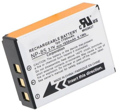 Camstuffs NP-85 rechargeable lithium ion camera battery pack for Fujifilm camera  Camera Battery Charger(Black)