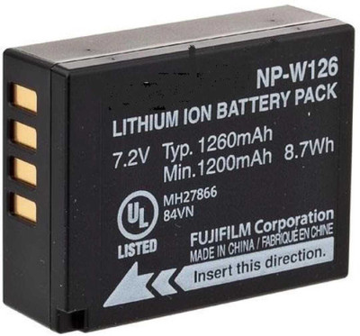 Digicom NP-W126 Rechargeable Battery for Fuji Series Digital Cameras  Camera Battery Charger(Black)