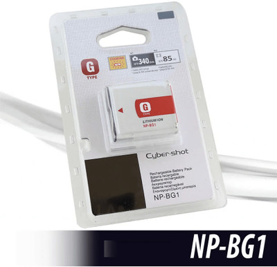 DIGICLIMBER NP-BG1 Camera Lithium-ion Rechargeable Battery For Son-y  Camera Battery Charger(White, Red)