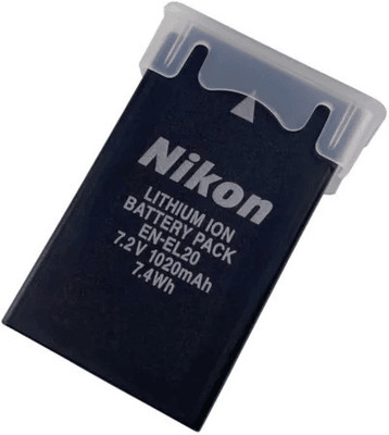 DIGICLIMBER EN-EL20 Rechargeable Lithium-ION camera battery for Nikon  Camera Battery Charger(Black)