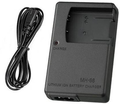 Camstuffs MH-66 Camera Battery Charger Compatible for Nikon  Camera Battery Charger(Black)
