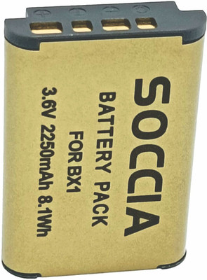 SOCCIA BX1 is a high-performance lithium-ion Camera Battery  Camera Battery Charger(Black)