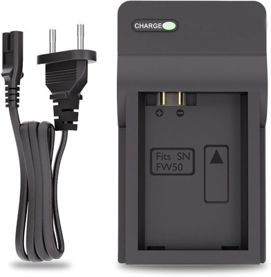 Picmaa NP-Fw50 camera battery charger for A7/A7II/A7R A5100 NEX6 A6000 Cameras  Camera Battery Charger(Black)