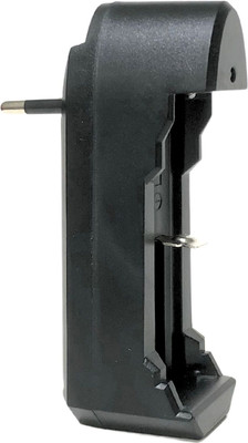 UNIXAA Single Slot Battery Charger With LED Indicator Lithium-ion Rechargeable  Camera Battery Charger(Black)
