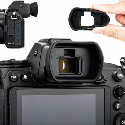 SUPERNIC Silicon Camera Viewfinder Eyecup Eyepiece for Nikon Z7 Z6 Replaces Nikon DK-29 Camera Eyecup SUPERNIC Silicon Camera Viewfinder Eyecup Eyepiece for Nikon Z7 Z6 Replaces Nikon DK-29 Camera Eyecup