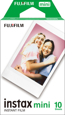 FUJIFILM Instax Mini 10 Sheet Pack Film Roll(Yes 800 ISO Pack of 1)