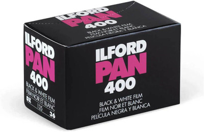 ilford 400PAN 35mm B & W Film–36 Exposures Film Roll(No 400 ISO Pack of 1)