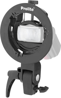 prolite-s2-flash-bracket-bowens-mount-umbrella-slot-for-rectangular-round-flash-use-with-speedlite-flash-octa-lantern-softbox-snoot-beauty-dish-custom-flash-bracket