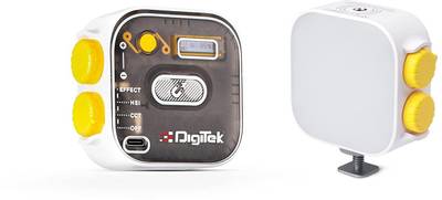 DIGITEK LED-D10W RGB LED Camera Light Full Color Portable Photography Lighting 970 lx Camera LED Light