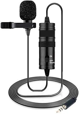 BRSS BOYA BYM1 Omnidirectional Lavalier Condenser Camera Mic 20ft Audio Cable Camera Microphone